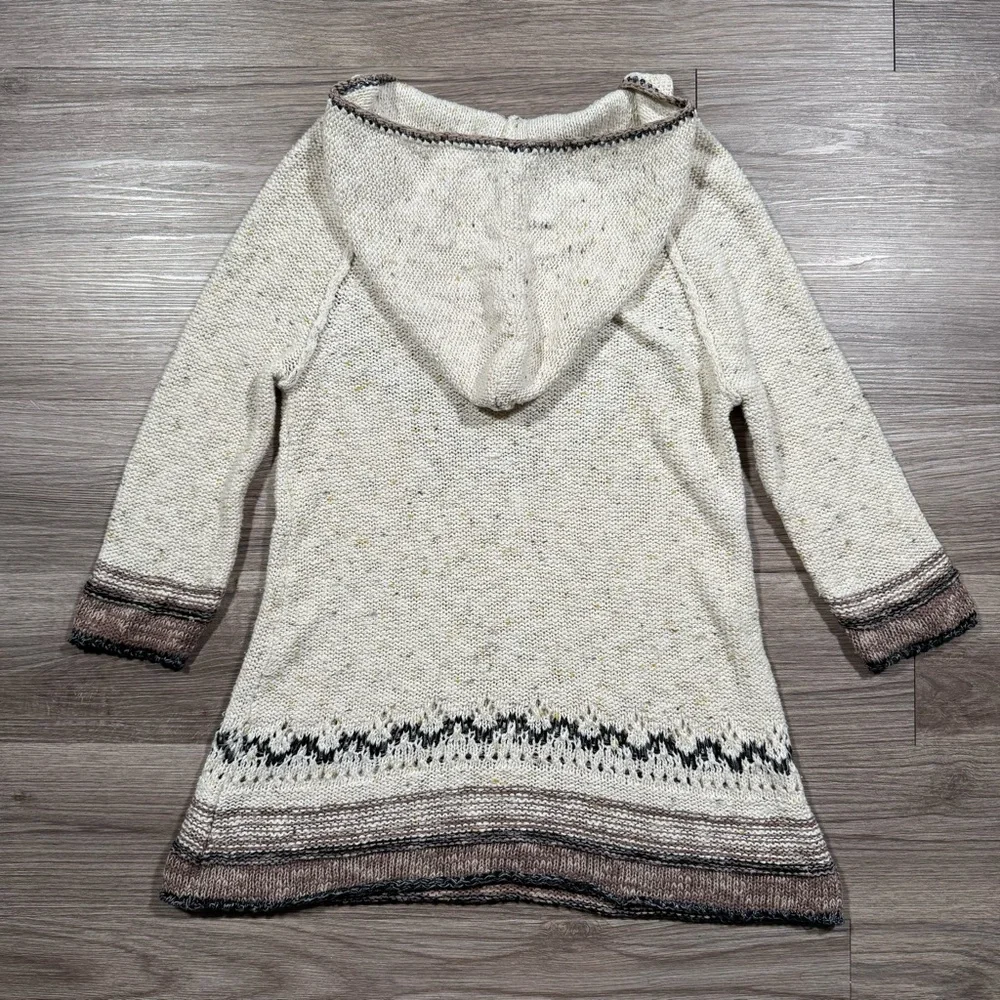 Women’s Free People Baja Babe Hacci Hooded Sweater Size S - Picture 3 of 6